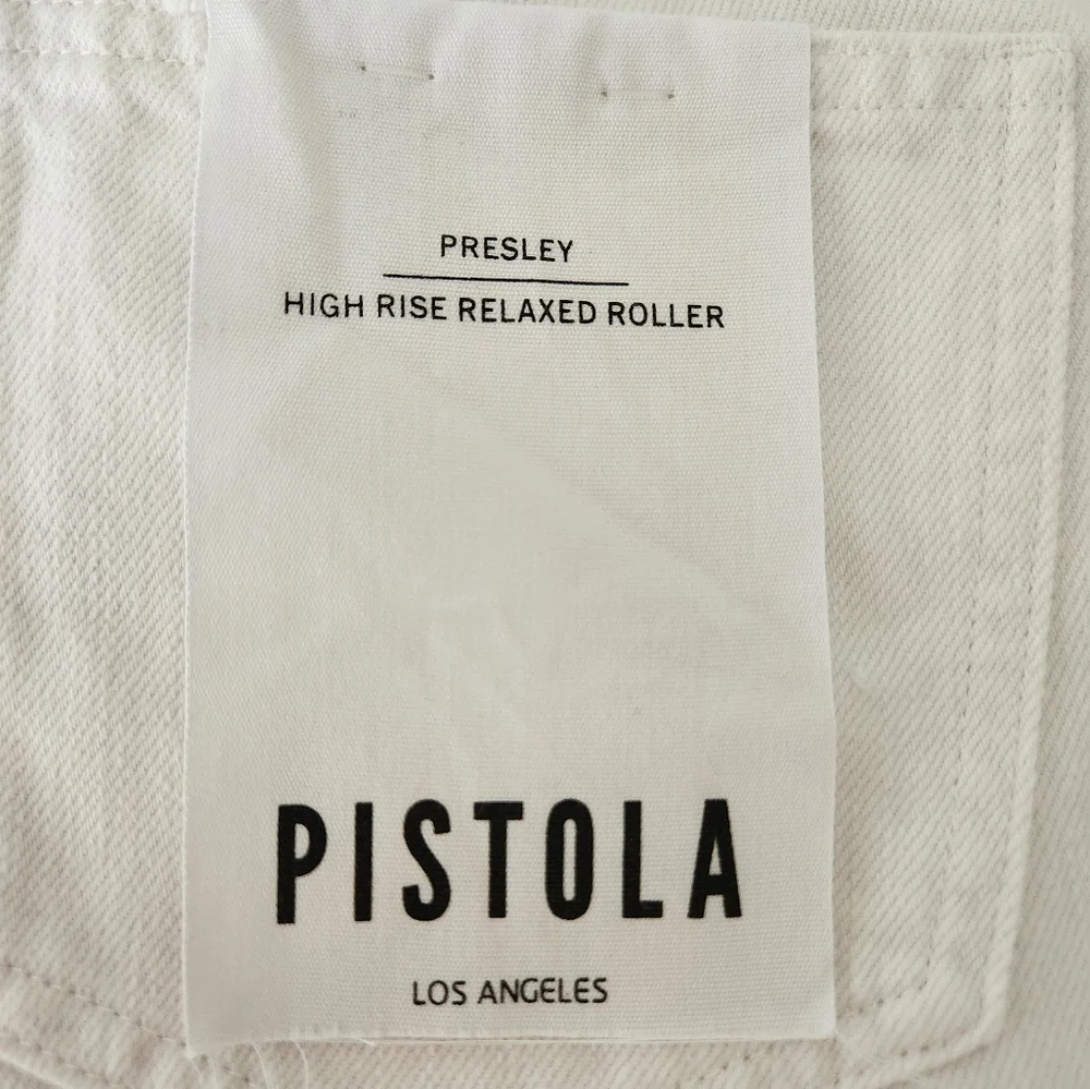 PISTOLA Presley High Rise‎ Relaxed Roller Jeans Anthropologie NWT - Picture 10 of 11